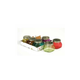 Viosarp Βάζο Γυάλινο Οβάλ Με Ίνοξ Καπάκι 750ml 14x10x10cm