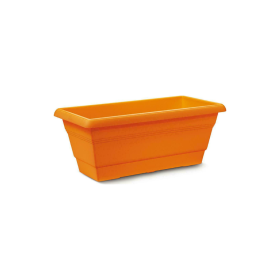 Plastona Ζαρντινιέρα Festone Πορτοκαλί 40x20x16cm