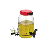 Viosarp Βάζο Γυάλινο Σχέδιο Με Βρυσάκι 3L