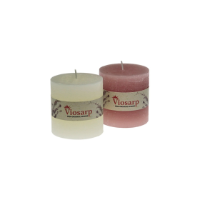 Viosarp Κερί Κορμός Ρουστικ 7x7cm 225gr