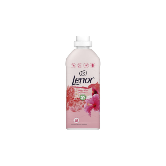 Lenor Συμπυκνωμένο Μαλακτικό Ρούχων με Άρωμα Peony & Hibiscus 38 Μεζούρες