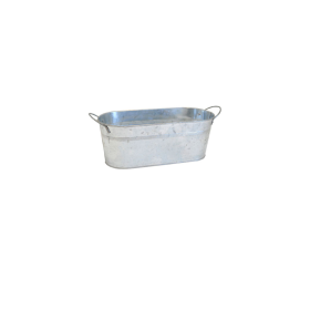 Κασπώ Οβάλ 30x13x11cm Inox Μέταλλο