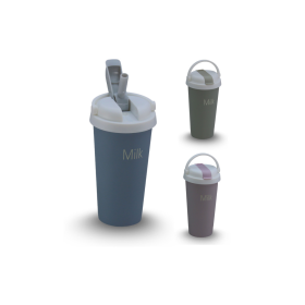 Viosarp Θερμό Ποτήρι Ανοξείδωτο Με Καλαμάκι VC2281 500ml