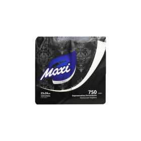 Maxi Χαρτοπετσέτα Πολυτελείας 23*24cm Λευκή 1Φ  750τμχ