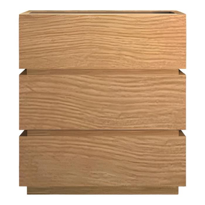 Κομοδίνο Sonlen mdf σε oak απόχρωση 60x40x66εκ
