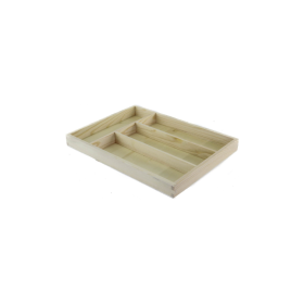 Viosarp Κουταλοθήκη 4 Θέσεων Ξύλινη 23x32,5x2,8cm