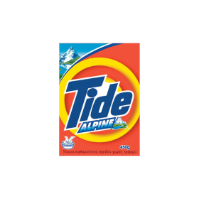 Tide Απορρυπαντικό Ρούχων σε Σκόνη για Πλύσιμο στο Χέρι Alpine 0.45kg