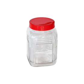Viosarp Βάζο Γυάλινο Τετράγωνο 700ml