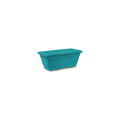 Plastona Ζαρντινιέρα Festone Τιρκουάζ 40x20χ16cm