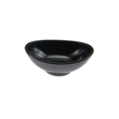 Viosarp Μπωλάκι Μελαμίνη Μαύρο Οβάλ 50ml 9,5x6x3,5cm