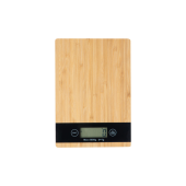 Viosarp Ζυγαριά Κουζίνας Ψηφιακή Τύπου Μπαμπού 5Kg 23x16cm