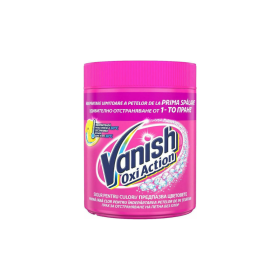 Vanish Oxi Action ΠολυΚαθαριστικό Λεκέδων Pink Σκόνη 420gr