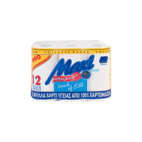Maxi Χαρτί Υγείας 12 Ρολά 3 Φύλλων 80gr