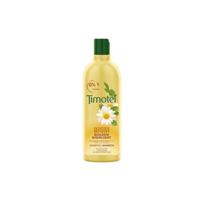 Timotei Gold Σαμπουάν Λάμψης για Όλους τους Τύπους Μαλλιών και για Ξανθά Μαλλιά 400ml lo