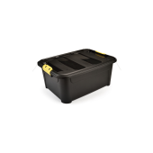Viosarp New Gen Κουτί Αποθήκευσης με Καπάκι Μαύρο 56.5x43x25cm