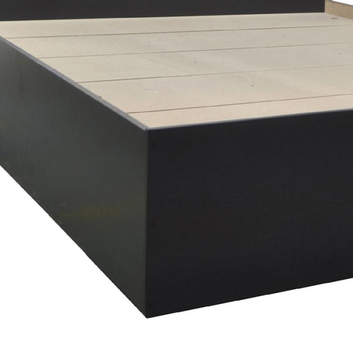 Κρεβάτι OLYMPUS  σε χρώμα wenge 140x200εκ
