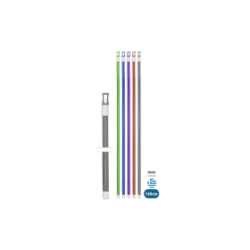 Viosarp Κοντάρι Μεταλλικό Στρόγγυλο Μπίλια 130cm 170g ΕΛΛΗΝΙΚΟ ΠΑΣΟ