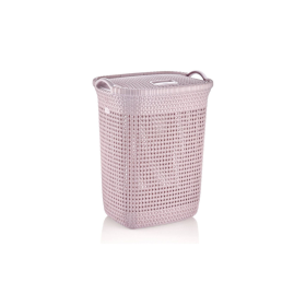 Viosarp Καλάθι Απλύτων Πλεκτό 52L 45x35x58cm