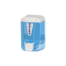 Viosarp Θήκη Διαφανή Μπλε για Υγρό Χεριών Τοίχου 500ml 56x48x37cm