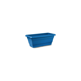 Plastona Ζαρντινιέρα Festone Γαλάζιο  40x20χ16cm