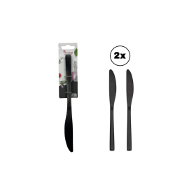 Viosarp Μαχαίρι Ανοξείδωτο Σετ 2 Τμχ Black Line 22.6cm
