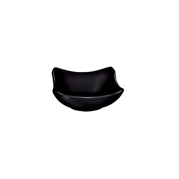 Viosarp Μπωλάκι Μελαμίνη Μαύρο Τετράγωνο 50ml 8x3cm