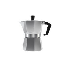 Viosarp VC991 Μπρίκι Espresso 3cups Inox Ασημί