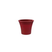 Plastona Γλάστρα Μπορντό /Κόκκινο 20x17.5cm
