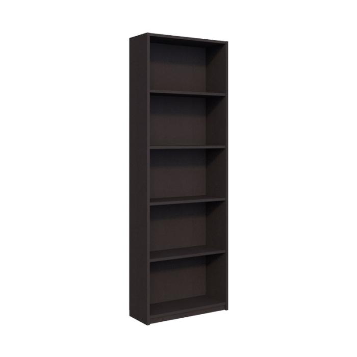 Βιβλιοθήκη Max σε ανθρακί απόχρωση 58x23x170εκ