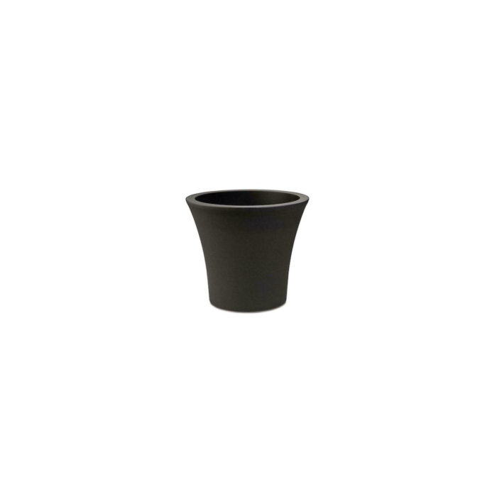 Plastona Γλάστρα Ανθρακί 20X17,5cm