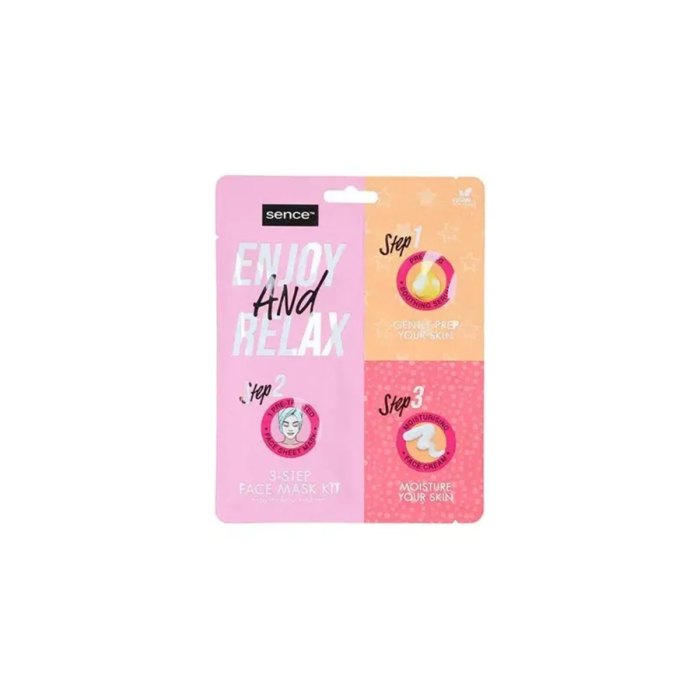 SENCE Enjoy & Relax 3-Step Facial Mask 27ml