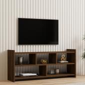 Έπιπλο τηλεόρασης Kapri  σε καρυδί απόχρωση 120x28x55εκ