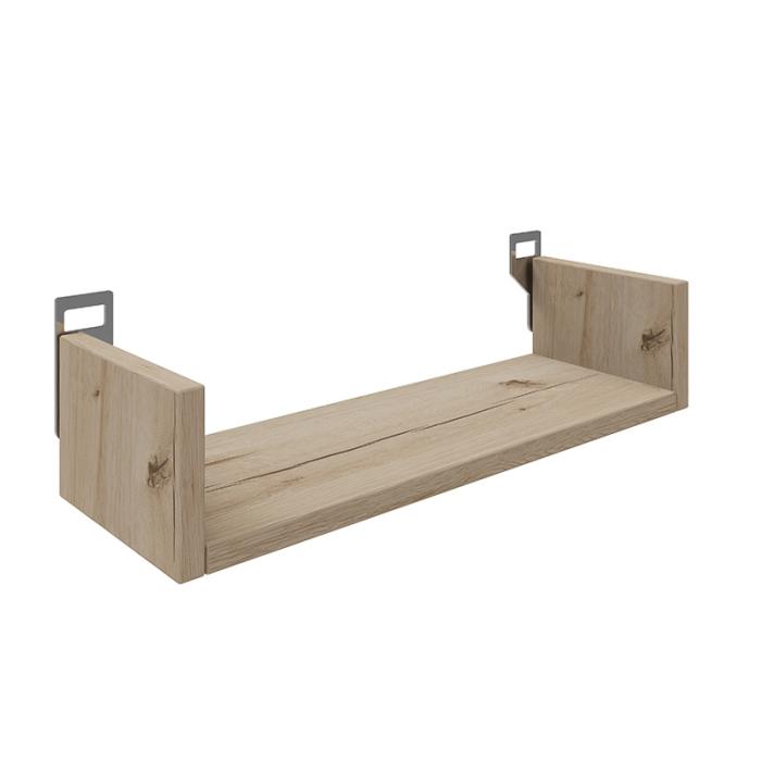 Ραφιέρα τοίχου Derva σε oak απόχρωση 45x15x10cm