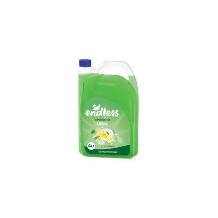Endless Ultra Υγρό Πιάτων με Άρωμα Λεμόνι 4lt