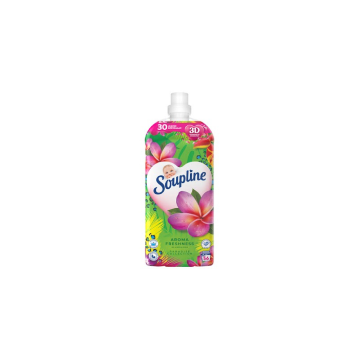 Soupline Συμπυκνωμένο Μαλακτικό Ρούχων με Άρωμα Paradise Collection 56 Μεζούρες