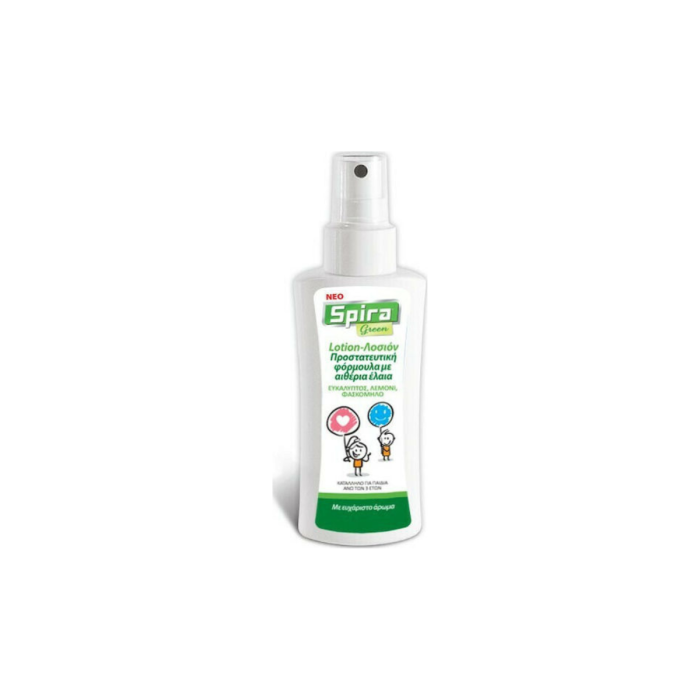 Spira Green Εντομοαπωθητική Λοσιόν σε Spray Κατάλληλη για Παιδιά 100ml