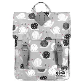 8848 Backpack for Children with Snails Print Grey