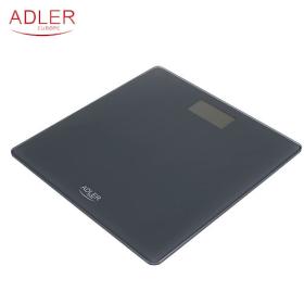 Adler Electric Bathroom Scale Black