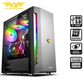 Armaggeddon Atx Gaming PC Case with Rgb Light Tessaraxx Core 11 Black