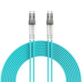 Cablexpert Multimode Duplex Om4 50/125 Fiber Optic Cable, Lc/Lc, 0.5M