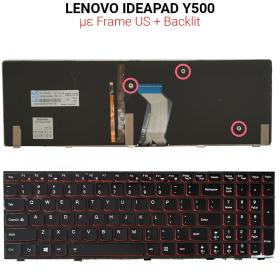 Πληκτρολόγιο LENOVO IDEAPAD Y500 + BACKLIT US