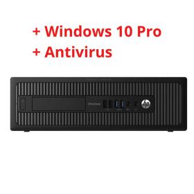 HP EliteDesk 800 G1 Intel Core i5 4570, Win 10 Pro, Antivirus,  8GB RAM