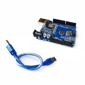 Compatible for Arduino UNO R3 ATmega328P Board with USB Cable