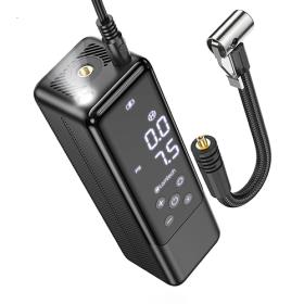 Lamtech Car Tire Pump DC12V 3.5Bar with Lcd Screen