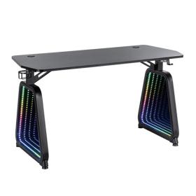 White Shark Gaming Desk with USB Light Effects  Medusa