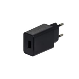 EE-0502000B Φορτιστής USB 5.1V, 2α, Μαύρος, Είσοδος 100-240VAC