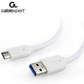 Cablexpert USB3.0 Am To Type-C Cable 3M  White