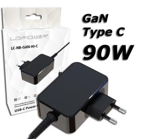 Lc-Power Gan USB-C Notebook Adapter 5-20V 3-4.5A 90W