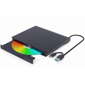 Gembird External USB Dvd Drive Black