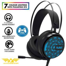 Armaggeddon Pro Gaming Headset 7,1 Nuke 7 Ironsight Refurbished